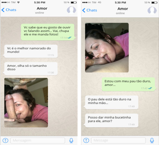 Esposa fodendo com amante e conversando com marido corno - SP