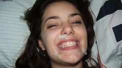 Fotos mulheres pagando boquete e terminando gozadas na boca