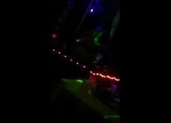 Flagrou casal ousados transando dentro da boate de stripper